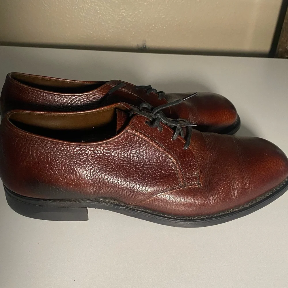 Hy test oxford brown leather‎ Size 9